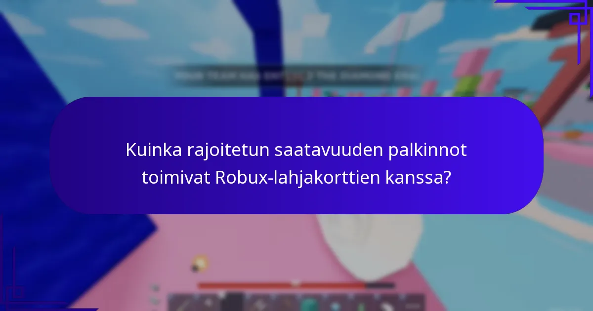 Mitkä ovat erityisoikeudet Robux-lahjakorttibonuksissa?