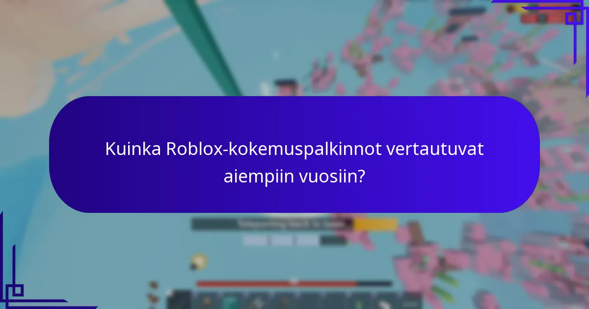 Mitkä ovat vuosipäiväpalkinnot Robloxissa?