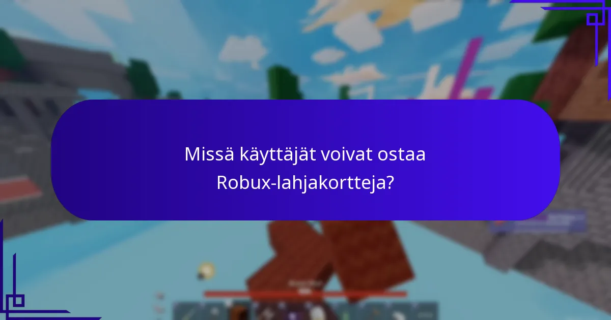 Mitkä ovat huomattavat faniluomukset Roblox-yhteisössä?