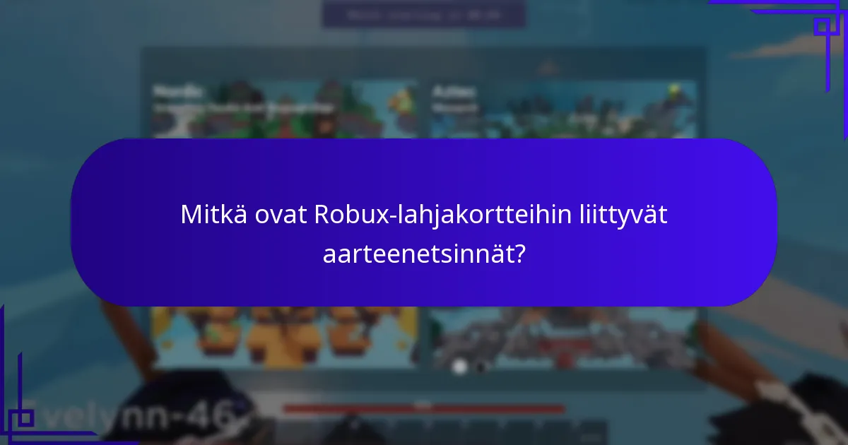 Mitkä ovat nykyiset kampanjat Robux-lahjakorteille?